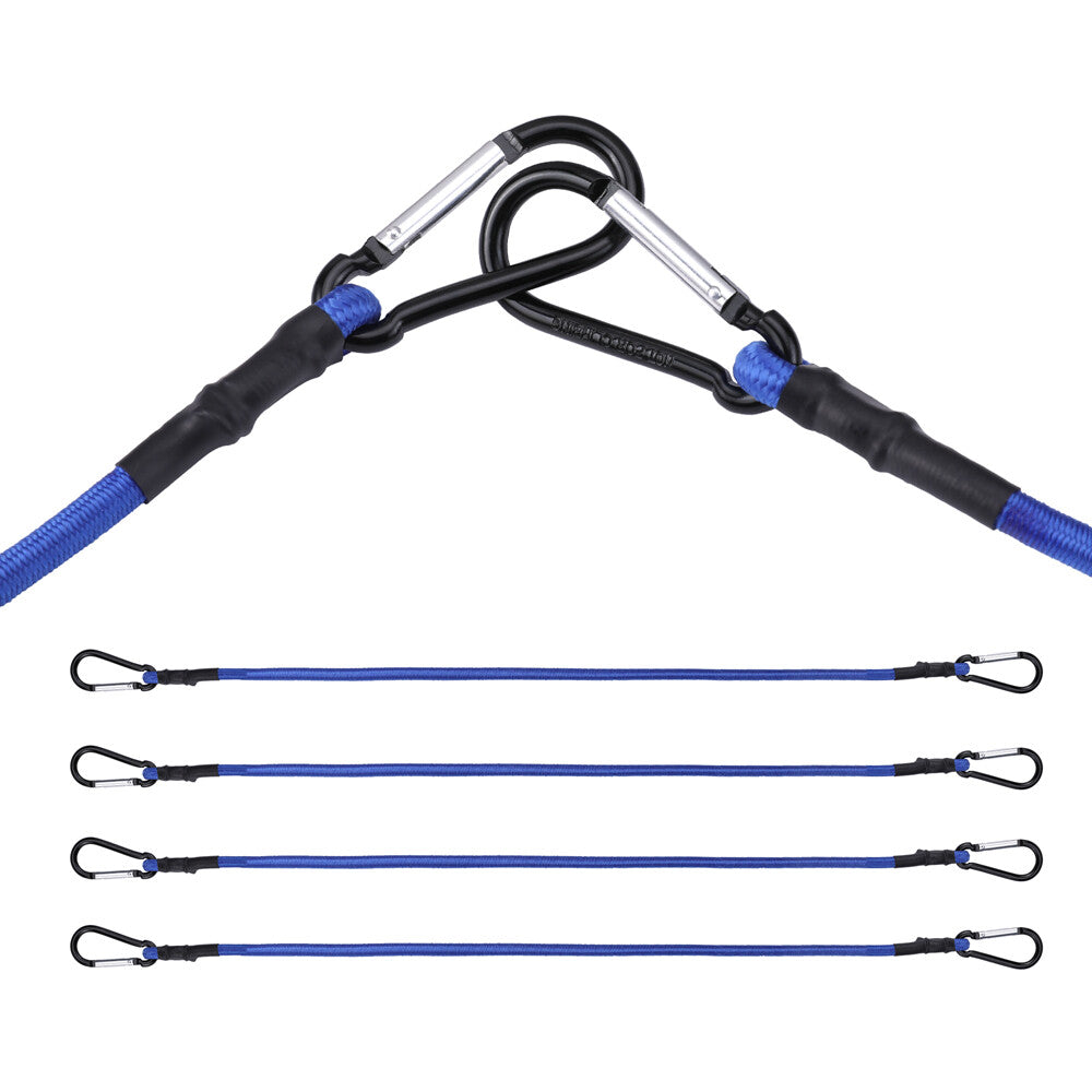 WORKPRO 4 Pack 24" Bungee Cords by WORKPRO