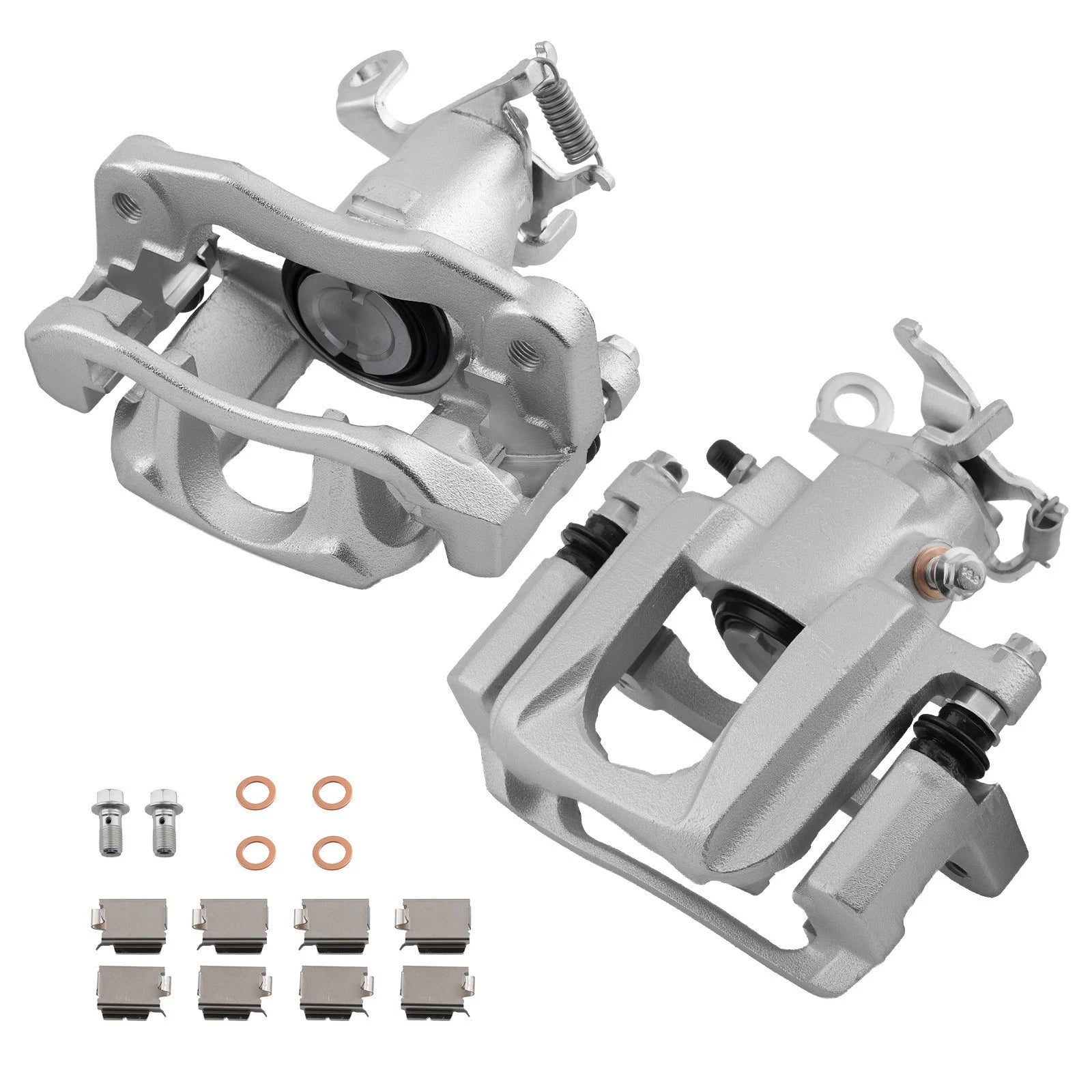 Rear Left &amp; Right Brake Calipers for Dodge Journey 2009-2012 18-B5176 w/Bracket