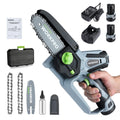 Handheld Electric Mini Chainsaw 6.3" 4.8" Cordless Pruning Chain Saw