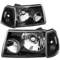 Fit 2001-2011 Ford Ranger Black Housing Clear | Built Supply Co