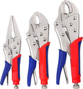 WORKPRO 3-Piece Locking Plier Set by WORKPRO