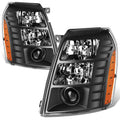 Fit 07-14 Cadillac Escalade Esv Ext Led Drl Black | Built Supply Co