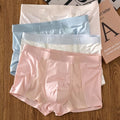 Plus Size Stylish Mens Boxer Briefs In Soft And Smooth Ice Silk
