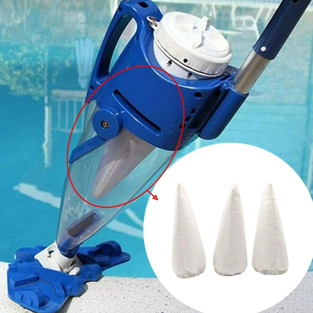 For Pool Blaster For Ivac 350 Jpv300 Filter Bag Replacement White