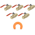 XFITTING 3/4" Push Fit Ball Valve with Clip