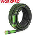 WORKPRO 5/8 IN x 50 FT Garden Hose Bi-Material Rotation Handle Hybrid Water Hose