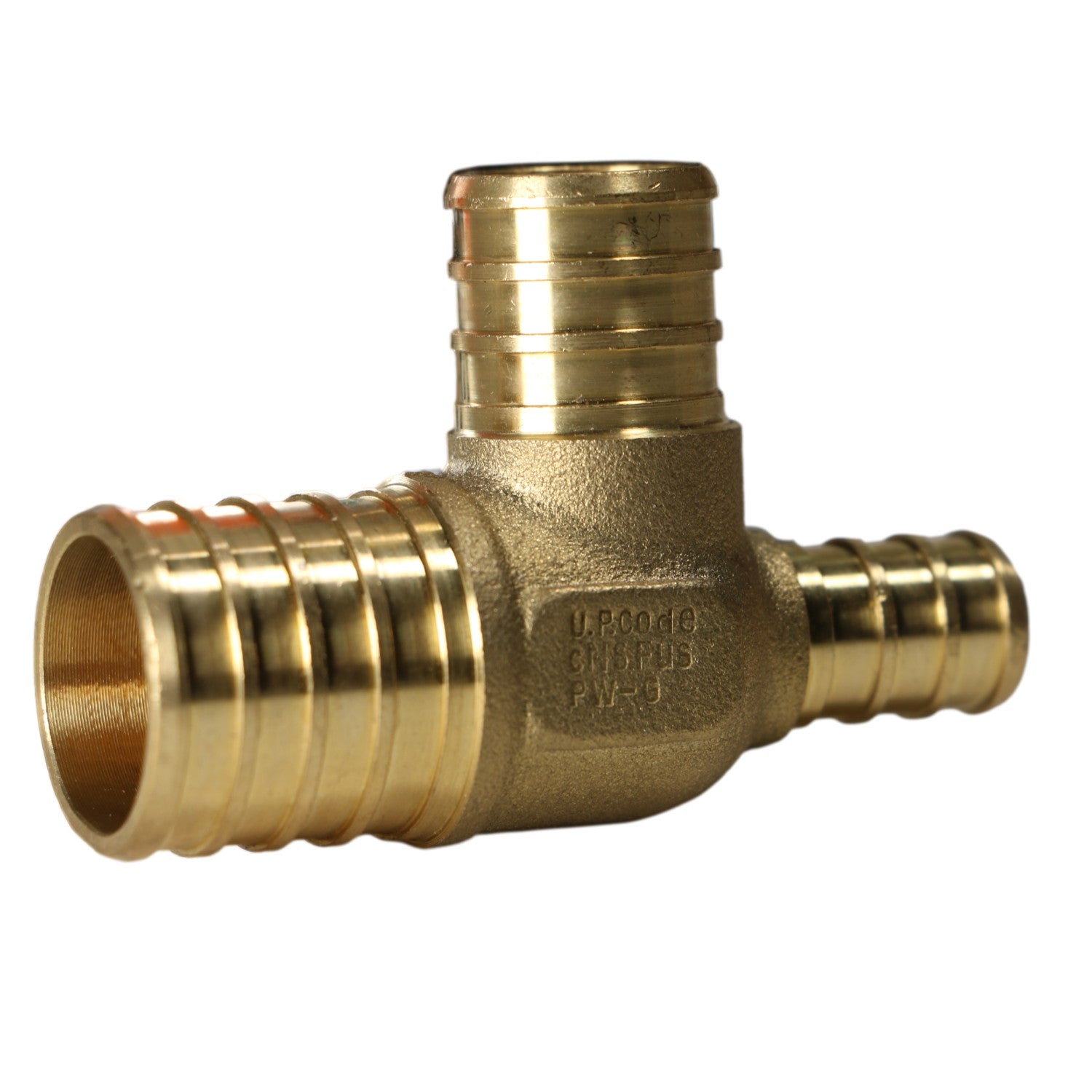 XFITTING 1" x 1/2" x 3/4" PEX-B Barb Tee - 1 Pack