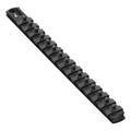 Ernst 13-Inch Socket Rail Organiser with 15 Twist Lock Clips by Ernst