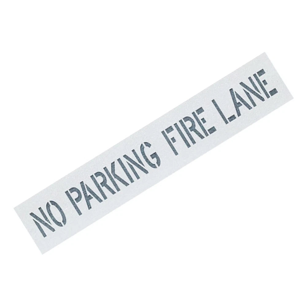 Asphalt Template Fire Lane Stencil Lightweight | Built Supply Co