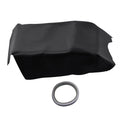 Center Console Leather Cover For Land Rover Lr3 Lr4 2005-2016 Black