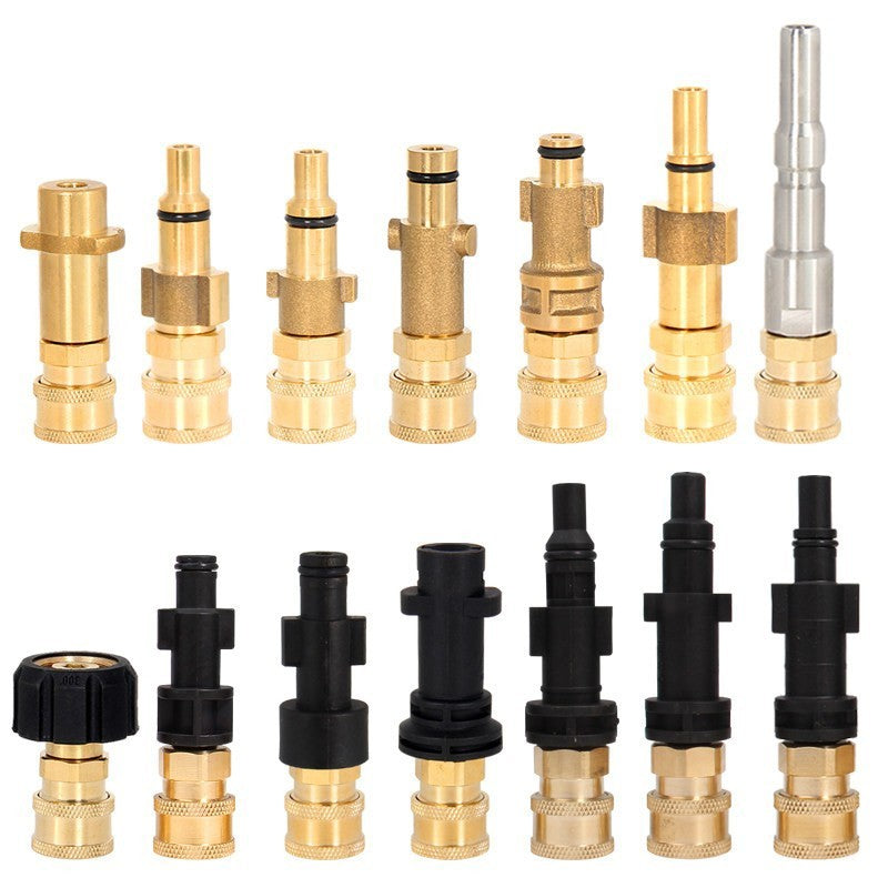 Pressure Washer Quick Connector Foam Lance Brass