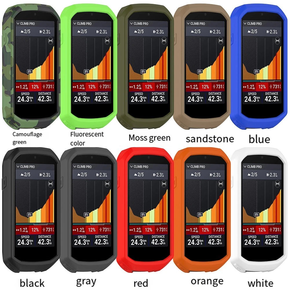 Vibrant And Trendy Silicone Case For Garmin Edge 1050 Personalized