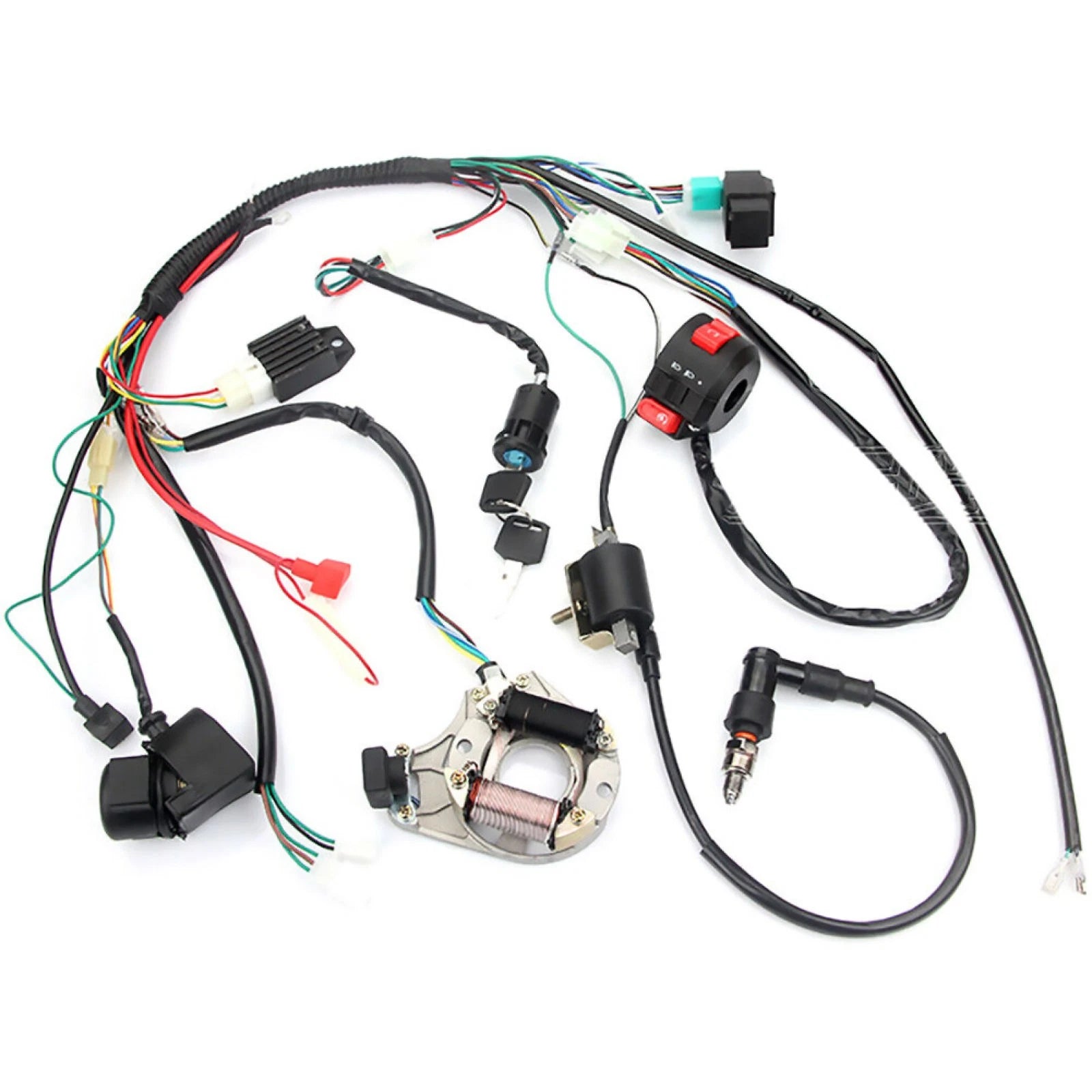New Cdi Ignition Electric Start Quads Wire Harness | Built Supply Co