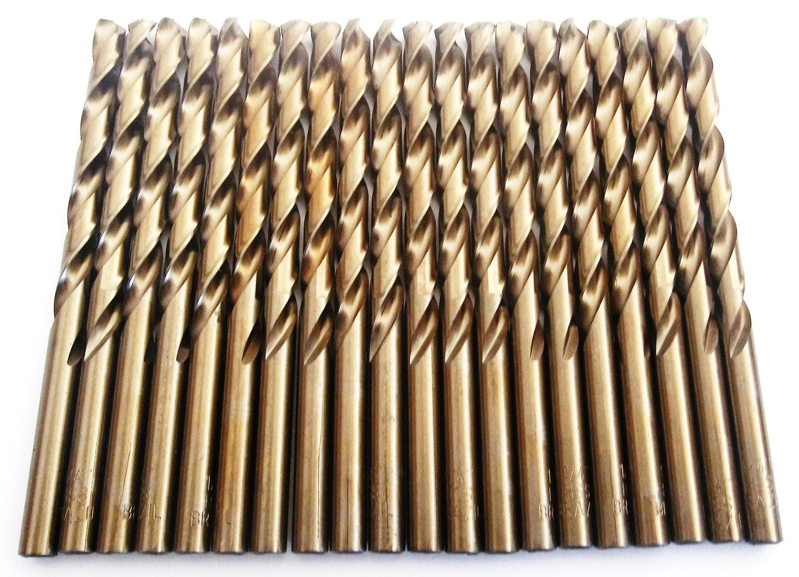 20 Dewalt Cobalt 1/4" Drill Bits for Metal