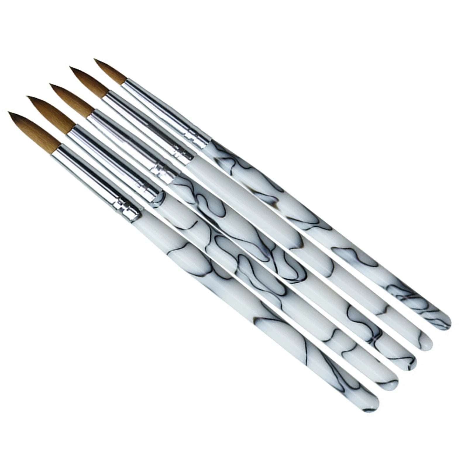 Nail Brush Pen Acrylic Handle Kolinsky Hair Professional Art Painting