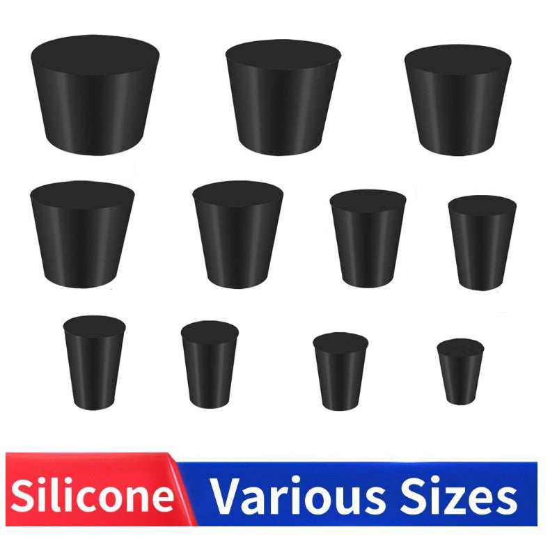 Tapered Rubber Plugs Stoppers in Various Sizes