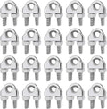 M8 Wire Rope Clamp 304 Stainless Steel 5/16" Wire Rope Cable Clip
