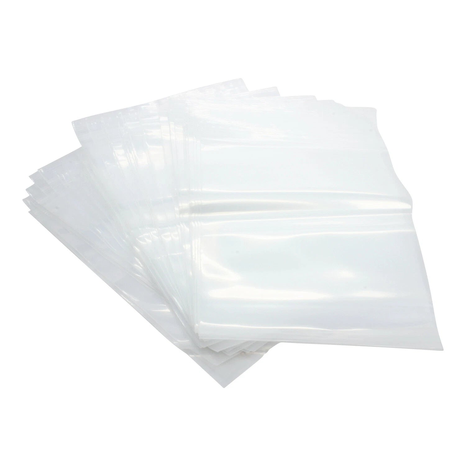200 Resealable 4 Mil Clear Poly 8" X 10" Zip Seal Big Food Storage