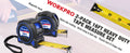WORKPRO 16FT Tape Measure 2 Pcs Heavy Duty Retractable Tape Measurement