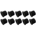 Black Oxide Finish 1/2"-13 Thread Flange Nut Steel Hex Threading