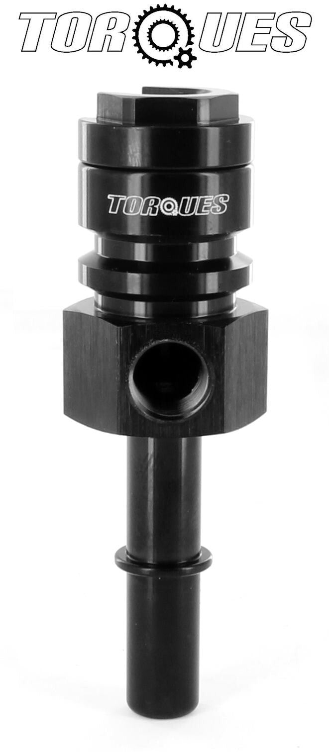 3/8" Female to 3/8" Male O.e Quick Connect with 1/8" Npt Side Port