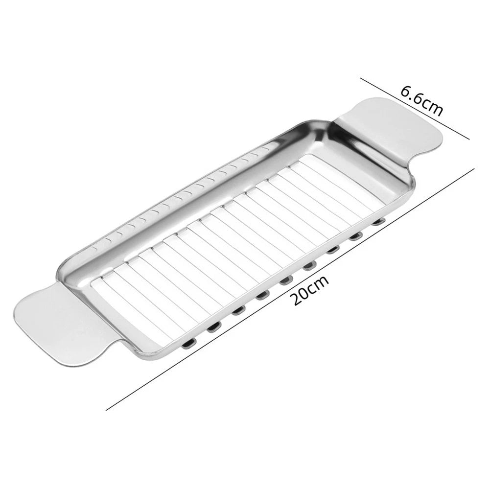 Kitchen Butter And Cheese Slicer With Ergonomic Handle Stainless