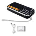 12.7*5.9*2.4cm Portable Radio Fit Fm (76-108mhz) / Am (522-1710khz)