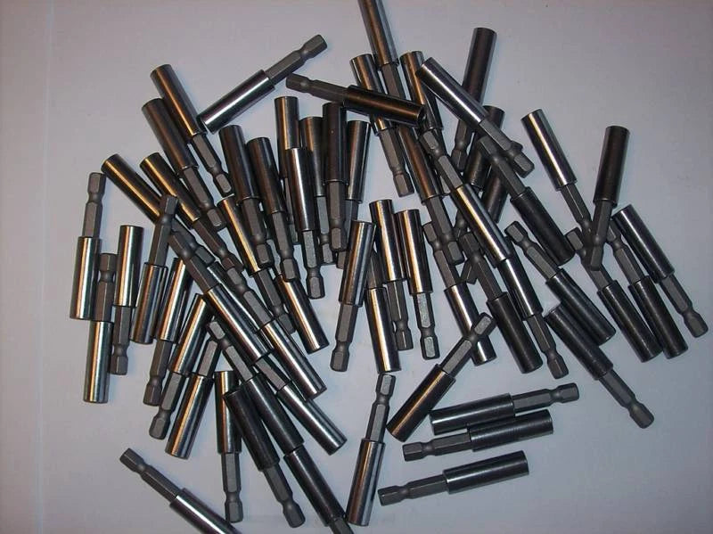 60 2" 1/4" Hex Magnetic Extension Screw Bit Holder
