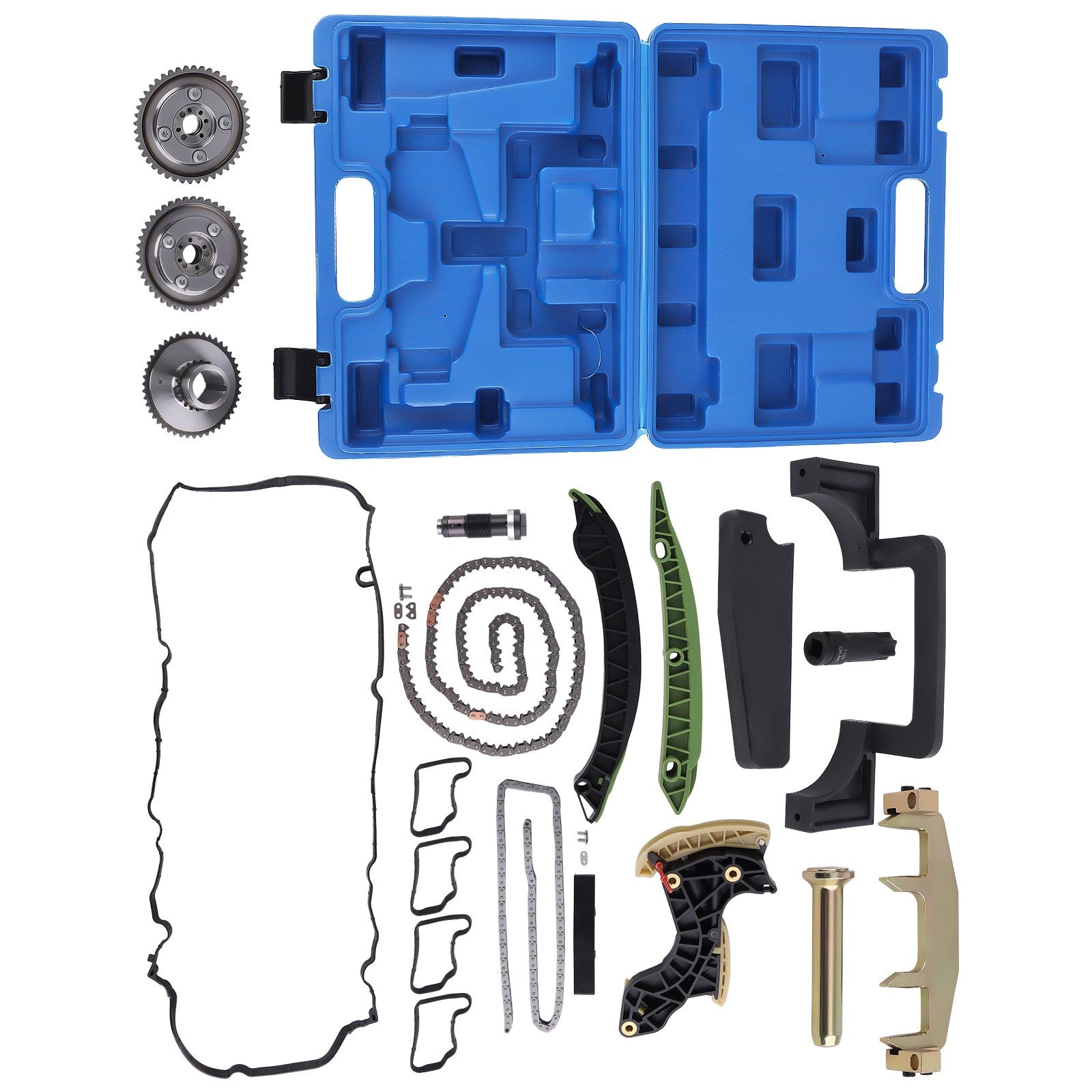 Timing Chain Kit & VVT Sprocket Gasket For Mercedes-Benz C250 Sport