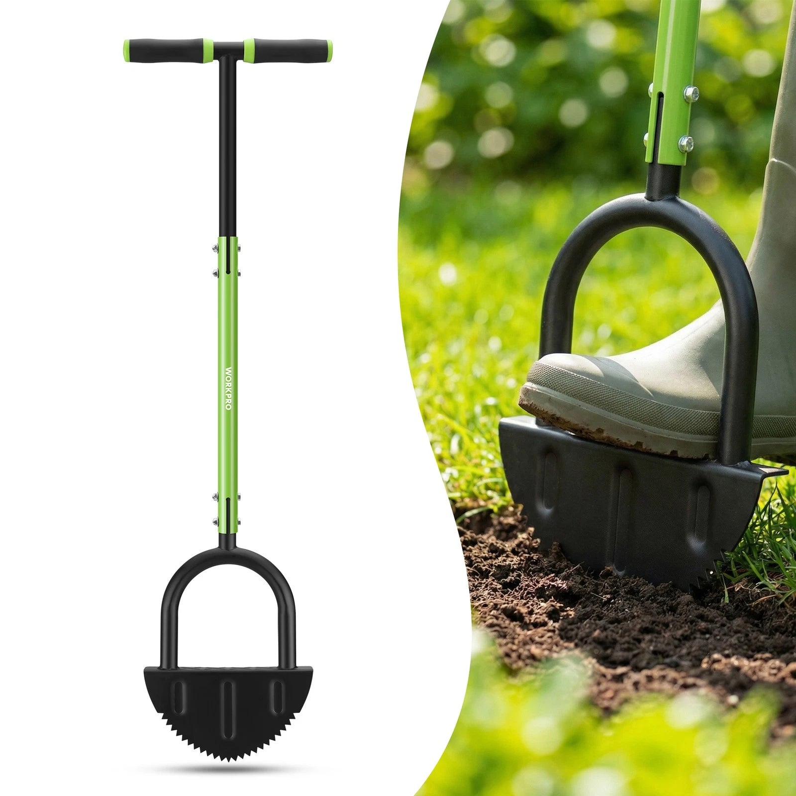 Workpro 40 Inch Edger Lawn Tool Heavy Duty Lawn | Built Supply Co