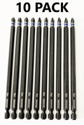 10 Irwin 6" Impact Phillips Screw Driver Bits