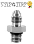 AN -4 (AN4 AN 04) to 7/16" UNF ( AN-4) Adapter With O-Ring In