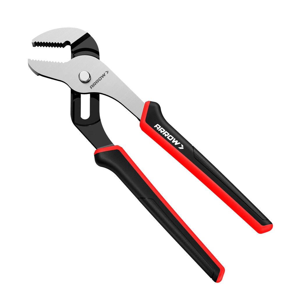 Arrow Adjustable Groove Joint Plier 10" High Carbon Steel Tongue &