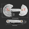 Or Thread Pitch Gauge For Standard For 55/60 Degree Threads