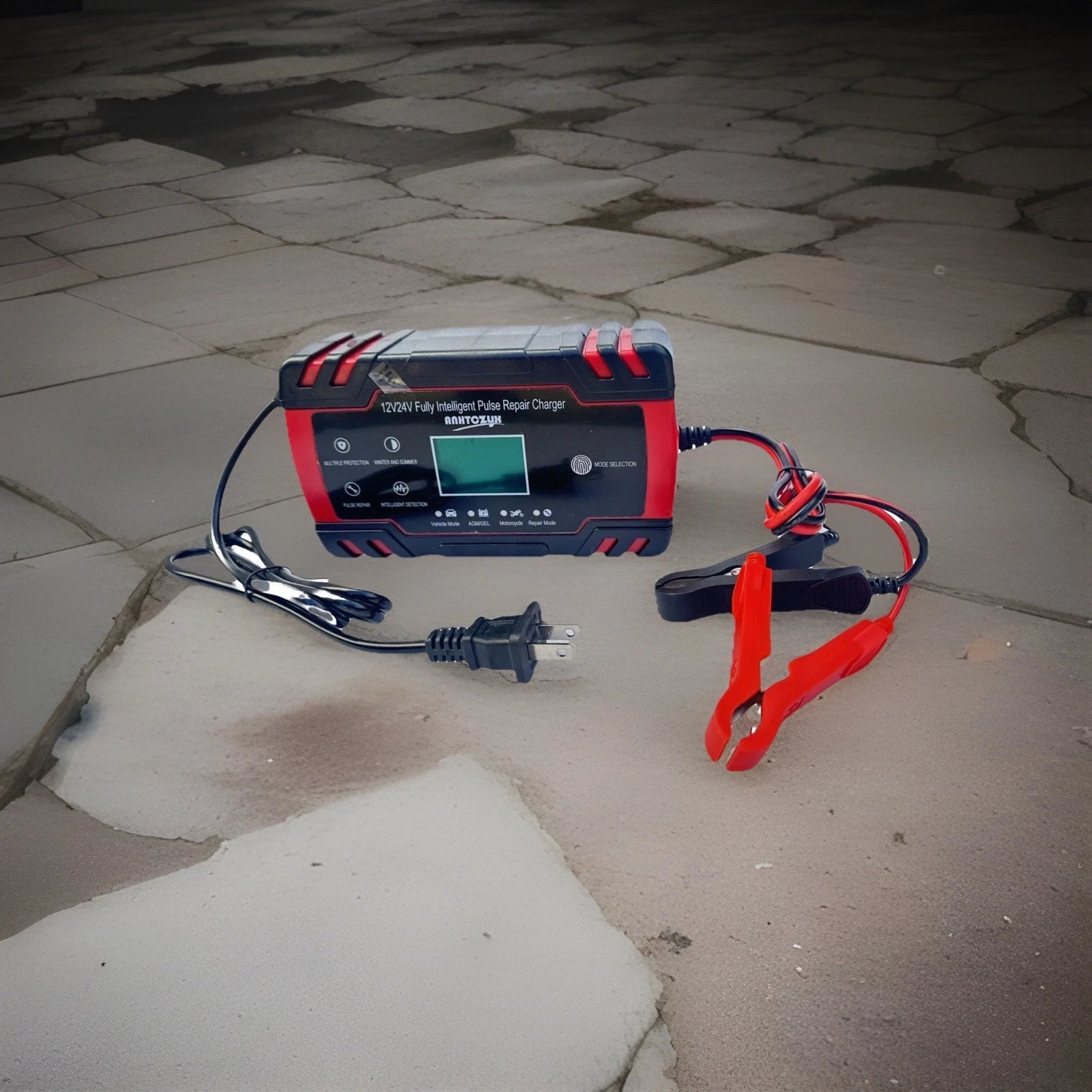 12V 24V Automatic Smart Car Battery Charger Pulse Maintainer Repair