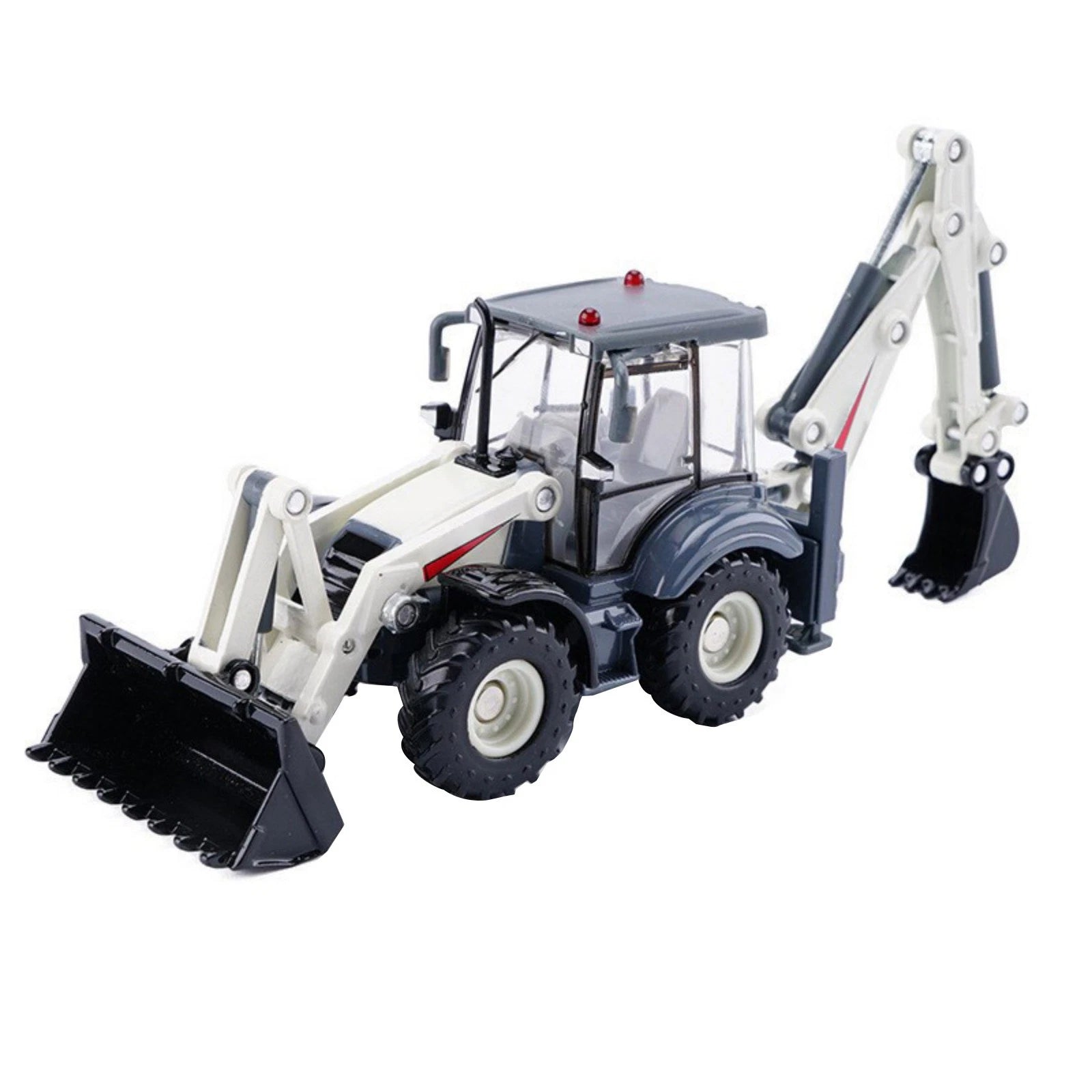 16.6cm Diecast 1/50 Bidirectional Excavator Construction Vehicle