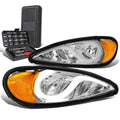 For 1999-2005 Pontiac Grand Am Led Chrome Amber | Built Supply Co