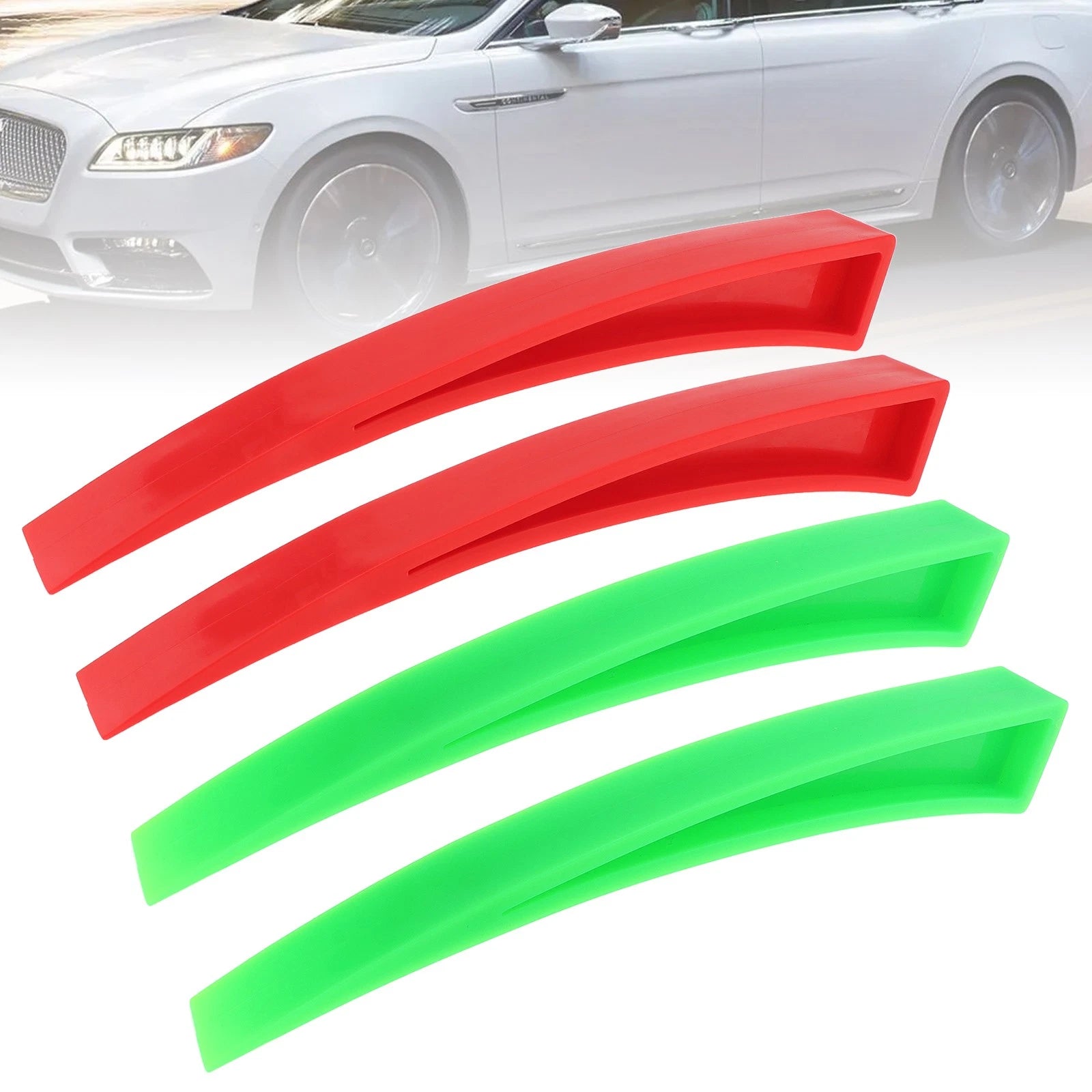 Curved Car Door Window Wedge Dent Repair Tool, Plastic Wedges