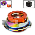 Nrg 6-hole Steering Wheel Orange/neo Chrome Gen-2.8 | Built Supply Co