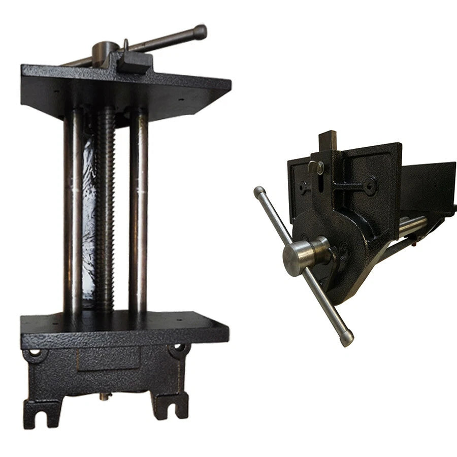 Adjustable 9" Woodworking Bench Vise, 10-1/4" Max Jaw Opening