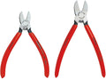Knipex 2pc Diagonal Flush Cutter Pliers 5" & 7"