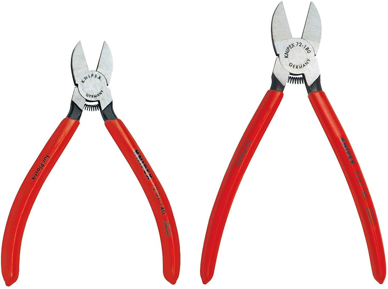 Knipex 2pc Diagonal Flush Cutter Pliers 5" & 7"