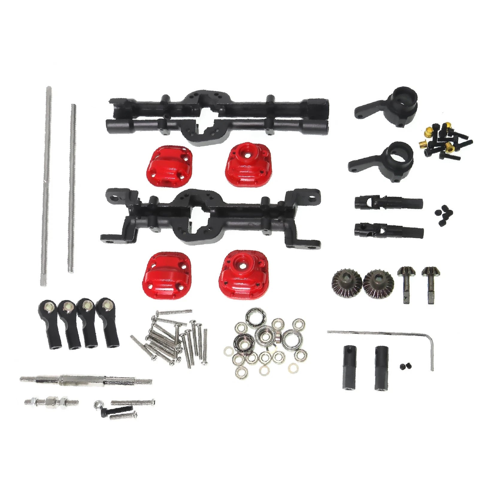 1 Set Front Rear Axle Assembly Accessories For Mn D90 D91 D96 98 99s