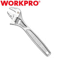 Workpro 8" Adjustable Wrench Alloy Mirror Polished 3/4" Jaw Crescent