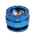 Nrg 6-hole Steering Wheel Light Blue Quick Release Adapter Gen 2.0