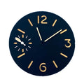 Orange Hour Mark Luminous Watch Dial Plate W/ Hands For Eta6497