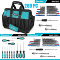 Duratech 269-pieces Home Repair Tool Set Daily Use Mechanics Hand