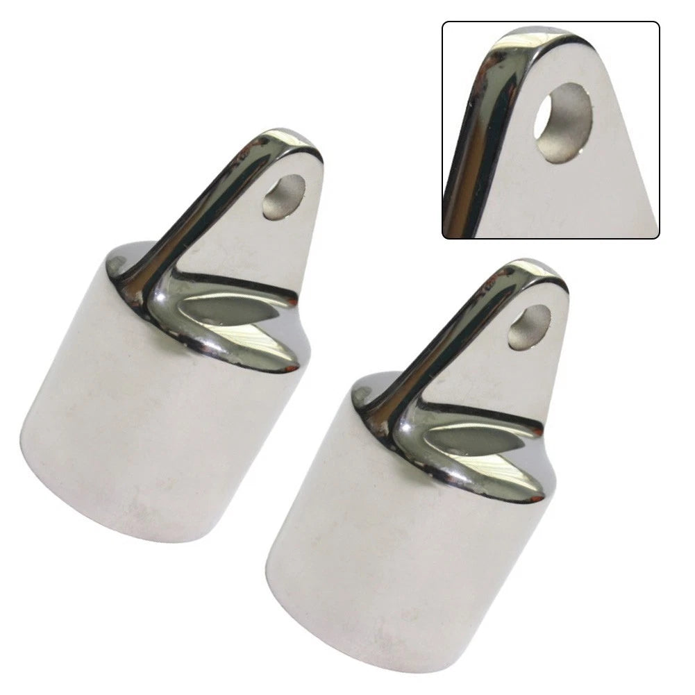 Stainless Steel 316 Triangular Sliding Cap For Bimini Sun Shelter