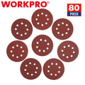 WORKPRO 80x Sanding Disc 5-INCH by WORKPRO