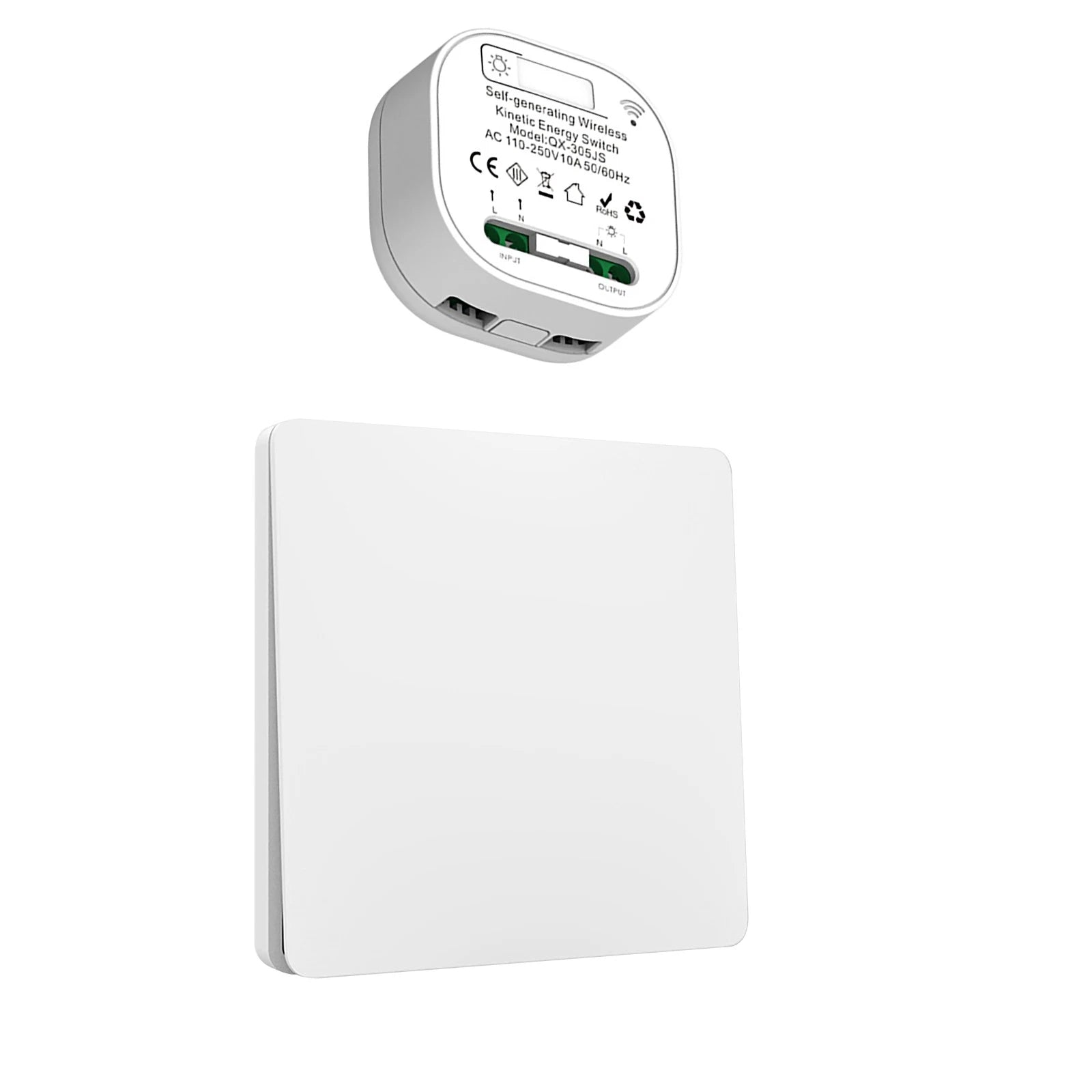 433.92mhz Wireless Remote Control Kinetic Self-powered No Battery